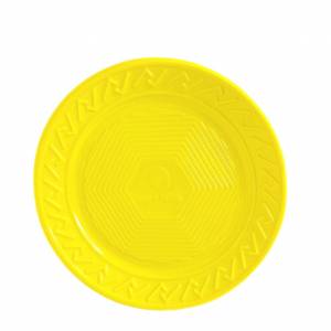 Prato  Plástico PR 15 Amarelo